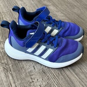 Unisex!! Adidas Kids Navy and White Sneakers